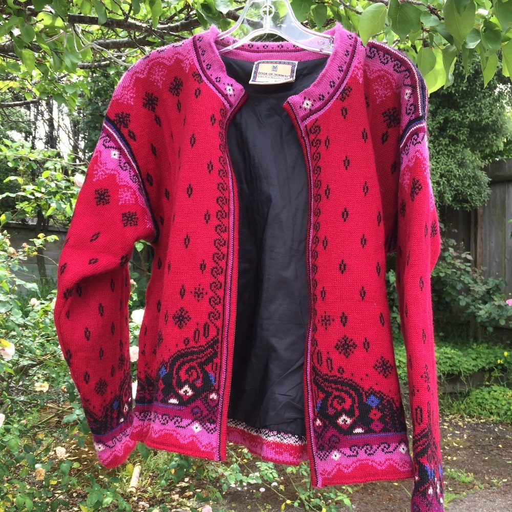 Dale of Norway Norwegian Sweater Jacket